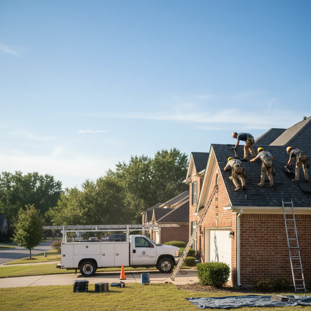 Roof Repair in Martindale
